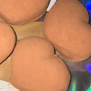 corasonzito de barro  1pz Clay heart 1pz made in Mexico