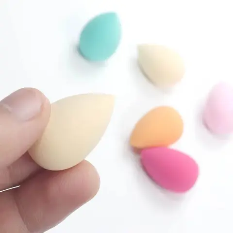 Beauty Egg Random Color Water Drop Puff Set Gourd Makeup Puff Set Colorful Cushion Cosmetic Sponge Tool