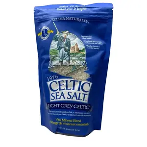 The One 454g!! Selina Naturally Light Grey Celtic Sea Salt Organic Natural Dairy Free Flavor