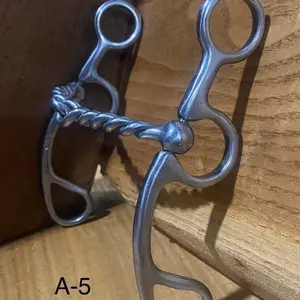 Caprock slow twist Argentine snaffle