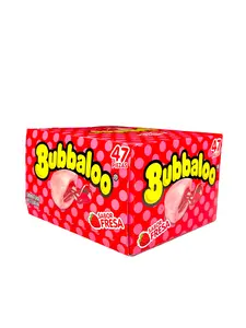 Bubbaloo Flavored Gum Sabor Fresa Strawberry Flavor (47 pieces)