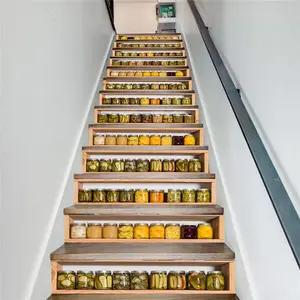 Stair Sticker, Self-adhesive Tile Sticker, Peel and Paste Stair Sticker, Waterproof Removable Wall Sticker, Self-adhesive Wall Decal
