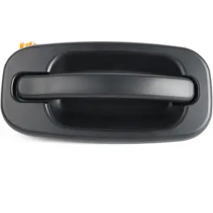 Exterior Door Handle Front Right Passenger Side Replacements for 1999 2000 2001 2003 2004 2005 2006 2007 Chevy Silverado GMC Sierra Yukon 1500 2500 3500 # 15182406