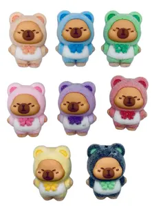 Capybara 3D Beads & Charm Beads - Whimsical Animal Beads for Pens Jewelry & Crafts - Add Depth and Interest to Any Creation