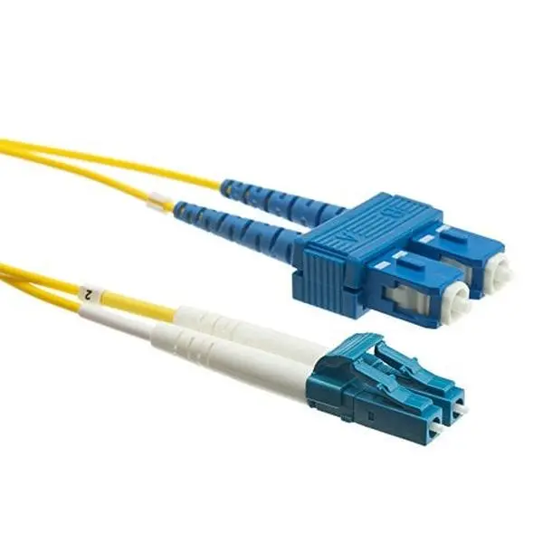 CableWholesale Fiber Optic Cable LC SC Singlemode Duplex 9-125 3 meter (10 foot)