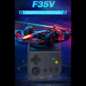 Portable Game Console, 3.5 Inch IPS Screen, 64GB Memory Rechargeable Battery, 30 Emulators Handheld Game Console Portable Retro Gaming Console Classic Games , Gifts for Boys Kids Adults