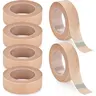 6 Rolls Medical Grade Non-Woven Nose Tape - Healthcare & Cosmetic Supply, Secure Hold, Easy to Tear, Breathable Micropore Paper Tape for Rhinoplasty Shaping, Sensitive Skin, Individually Wrapped (0.5x10yd)