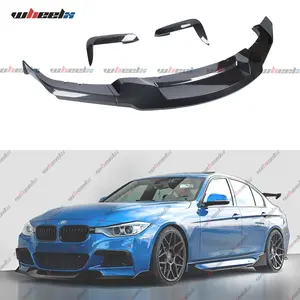 For 2012 - 2018 BMW 3 Series Sedan & Touring: Front Bumper Lip Spoiler for M Sport Bumpers (Not for Standard Non - M Sport Bumpers) Car Door Handle Car Accessories Automotive