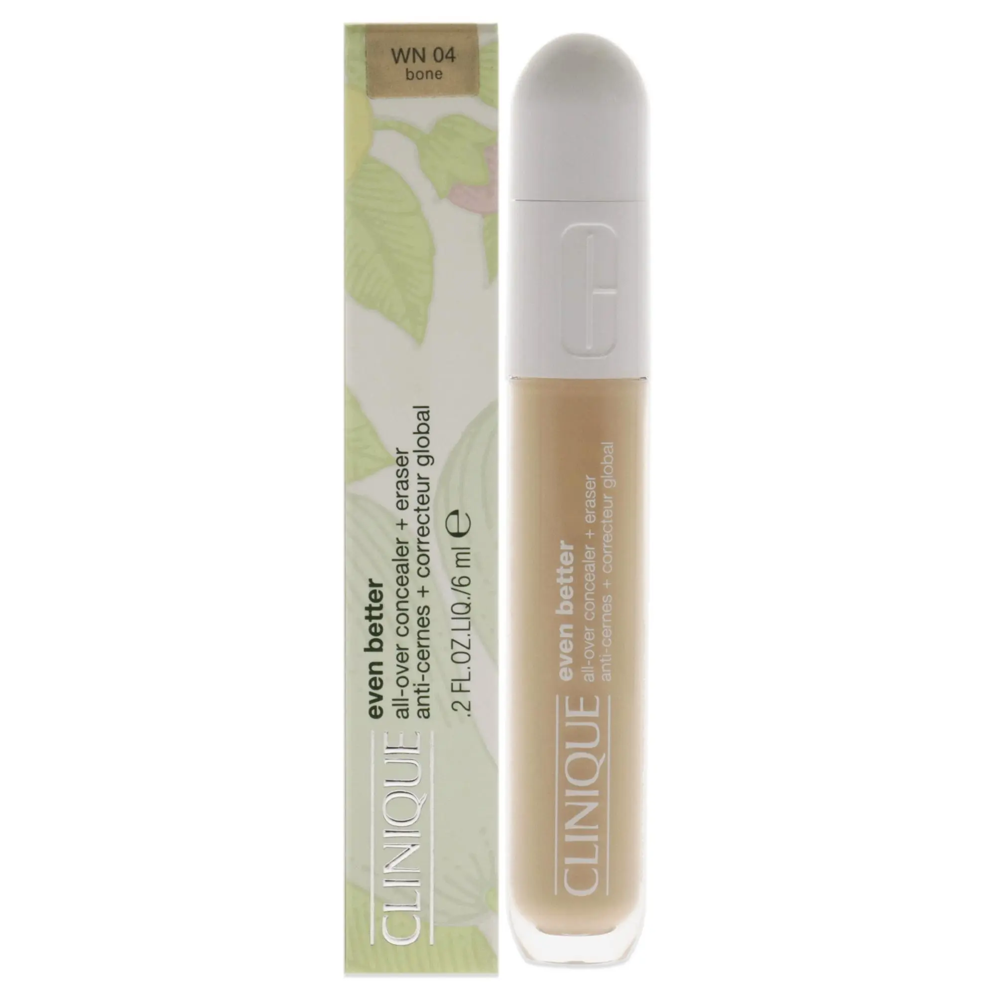 Even Better All-Over Concealer Plus Eraser - WN 04 Bone by Clinique for Women - 0.2 oz Concealer