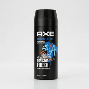 AXE Anarchy For Him Body Spray (150ml/5.o8oz) - High Performance 48-Hour Non-Stop Fresh Fragrance