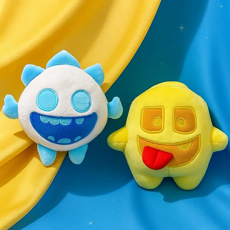 25cm Clash Royale Heal Spirit and Ice Spirit Plush Doll Dustproof bag Interesting Festival Gifts