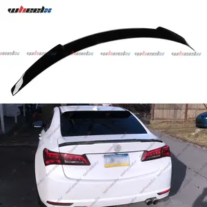2015-2020 Acura TLX - V Style Gloss Black Trunk Lid Spoiler Rear Wing | High Quality Car Modification Exterior Accessory fathersdaygift fathersdaygift