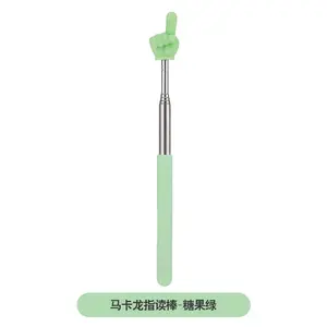2-Pack Macaron Telescopic Finger Pointer Stick. Cute Retractable Presentation Wand for Office Meetings, Whiteboard & Livestreaming. Adjustable Handheld Presenter Tool for Content Creators & Corporate Events. Quirky Desk Accessory & Reading Guide.