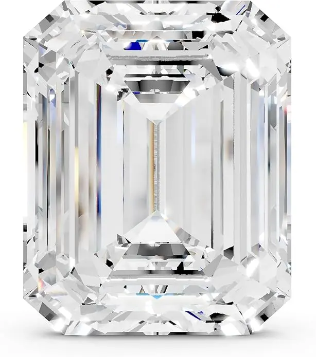 IGI Certified emerald-cut Lab-Grown Loose Diamond, 1-3 Ctw, D-E Color VVS-VS2 Clarity, Premium Untreated Diamond for Fine Jewelry Making