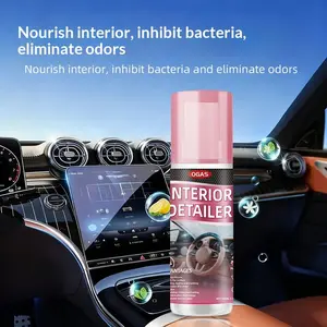 Car Interior Cleaning Polisher, Plastic Parts No-Wash Clean Spray, Stain Removal Brightening, Non-Damaging Interior Care, Car Detailing Products
