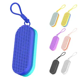 Silicone Swimming Goggles Case, Portable & Foldable Storage Bag, Protective Glasses Storage Box, Drop-proof, Breathable, Scratch-resistant