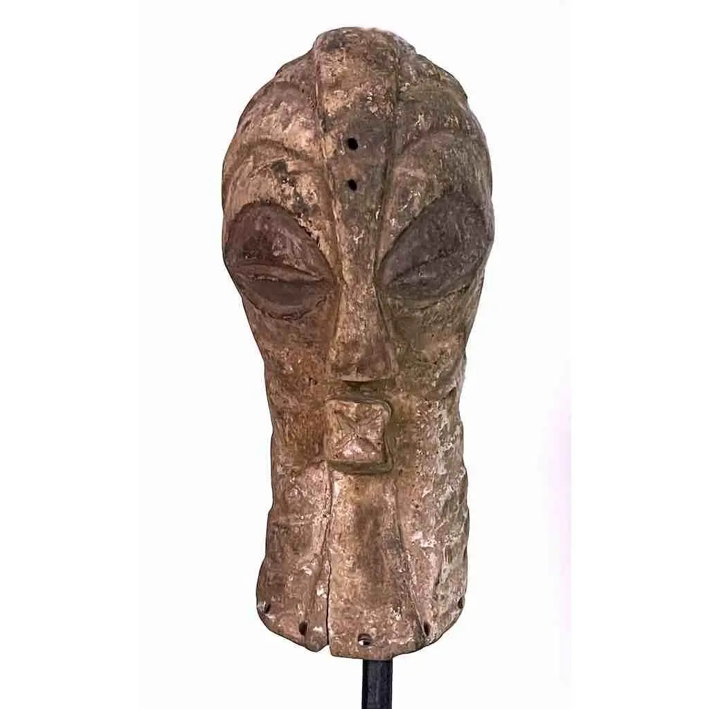 Ceremonial-style African Songye Tribal Mask from Congo (DRC)