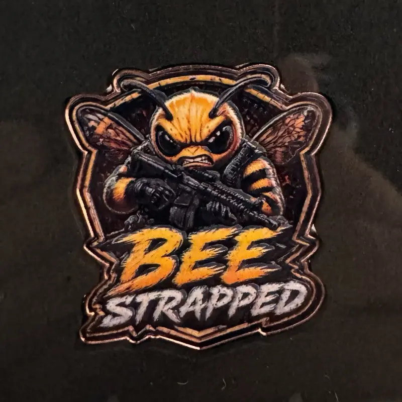 BEE STRAPPED Copper Collectible Coin Accessory - For Coin & Bullion Collecting Enthusiasts
