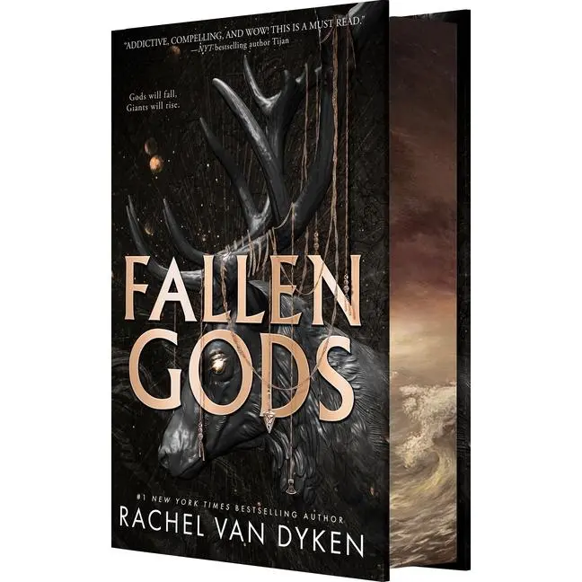 Fallen Gods: A Dark Academia Urban Romantasy by Rachel Van Dyken (Hardcover)