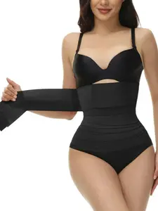 1 Count Triple Wrap For Tummy Control Waist Trainer, Shapewear Belts, Underwear, Comfortable High Inclusive Shaper Girdle, Columbian Waist Cincher, with Velcro Adjustable Fit Corset, Suitable For Daily Training Or Sports
