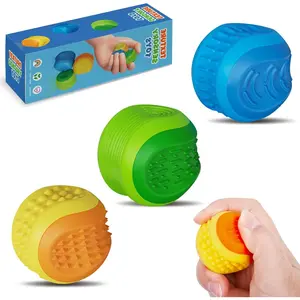 Sensory Toys Stress Balls for Kids Adult: Anxiety Stress Relief Calm Down Autism ADHD Focus Aid,Quiet Small Fidget Toys for Student Classroom,Adults Office,Desk,Easter Basket Stuffers Gifts for Kid