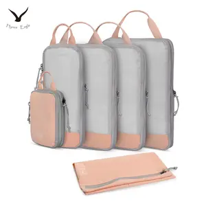 [NEW IN] HYNES EAGLE Compression Packing Cubes for Suitcase, 6 Set/4 Set/2 Set Travel Organizer, Durable Travel Essentials, Expandable Packing Luggage Organizer, Ideal for Back to School