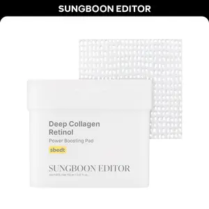 [Sungboon] Retinol Toner Pads | Hydrate, Smooth & Soothing Skincare for Comfort & Skin Repair Daily Moisturizing Moisturize Nourishing