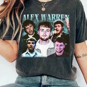 Vintage Alex Warren Unisex T Shirt, Tour Music Alex Warren Tour 2025, Gift For Fan