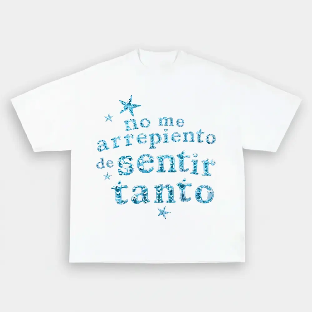 La Bichota Latin Queen T-Shirt, No Me Arrepiento De Sentir Tanto New Album Tee, Premium Cotton Graphic Shirt, Latin Pop Music Merch, Concert Tour Shirt, Festival Summer Top, Unisex Streetwear, Gift for Latin Music Fans