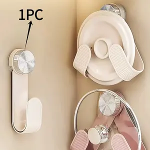 1PC Wall-Mounted Kitchen Organizer, No-Drill Design, Multi-Purpose Storage Rack, Perfect for Pots & Cutting Boards, Space-Saving Solution