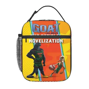 Durable GOAT Insulated Lunch Bag, GOAT 2026 movie Reusable Cooler Lunch Box and GOAT roarball Portable Leakproof Thermal Bag. Suitable for Girls, Boys and Travel Use