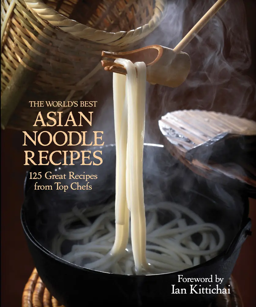 USED Book - The World's Best Asian Noodle Recipes: 125 Great Recipes from Top Chefs by Hall, Kirsten (Hardcover) - english