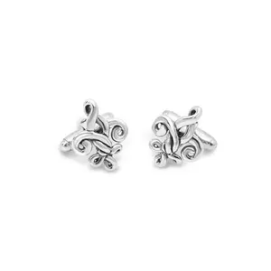 Fleur de Lis Love Knot Cufflinks