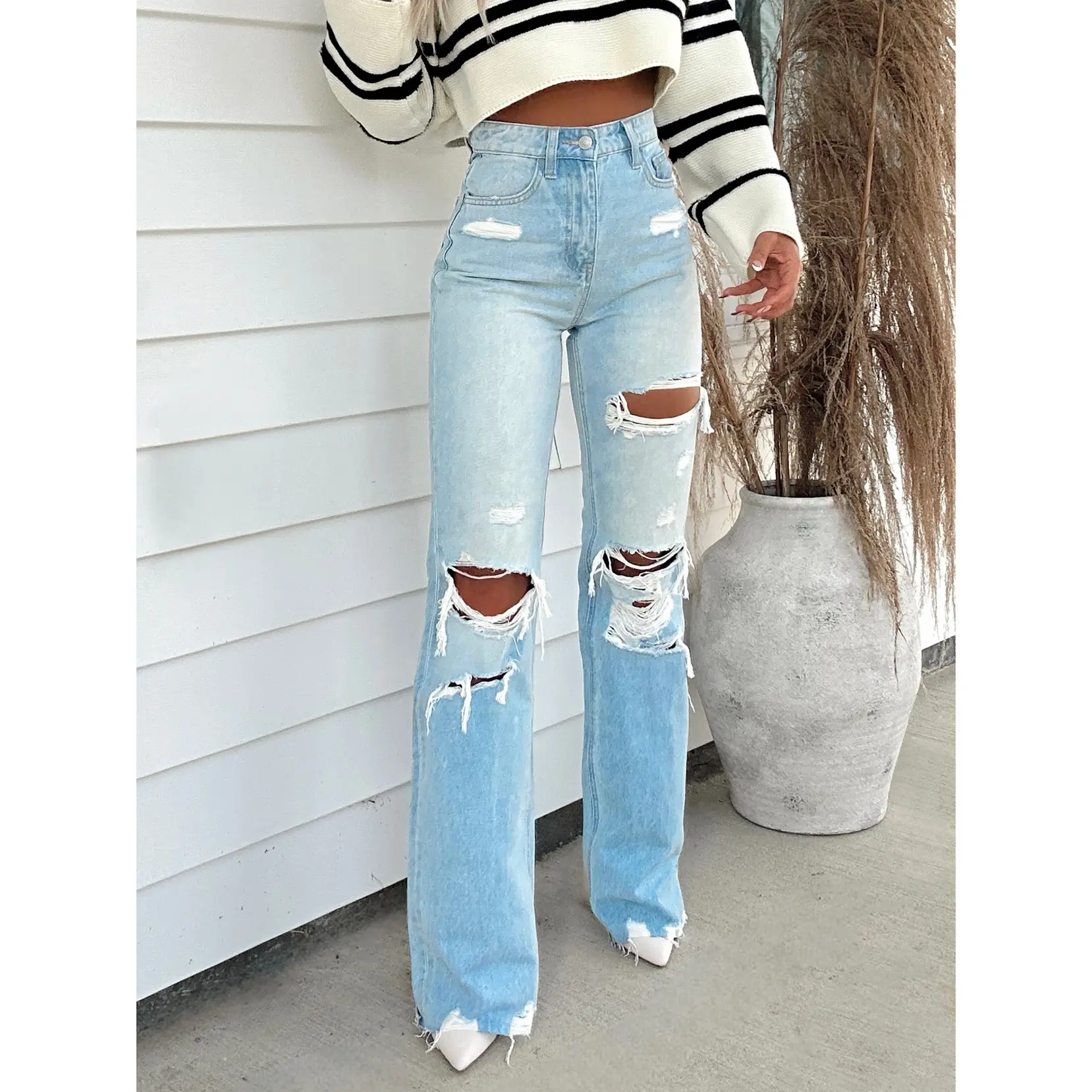 Always Been You Wide Leg Jeans