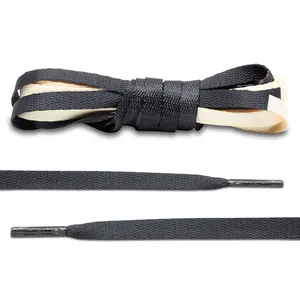 Black/Cream Union Jordan 1 Replacement Shoelaces