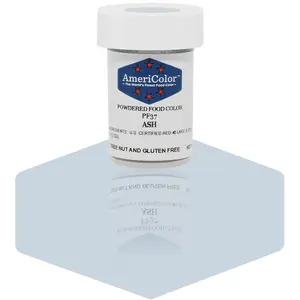 AmeriColor, Ash, 3 Grams, Powdered Food Color