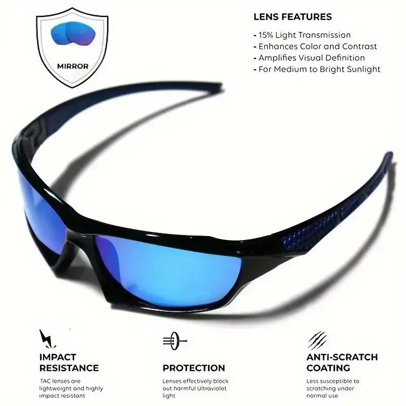 3PCS Polarized sports sunglasses for men and women, designed for high performance, UV400 protection, lightweight and durable for fishing, cycling, running, driving and outdoor adventureRAIMENTRY 3PCS Polarized sports sunglasses for men and women, designed for high performance, UV400 protection, lightweight and durable for fishing, cycling, running, driving and outdoor adventureRAIMENTRY