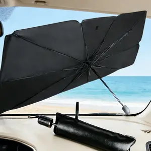 Car Interior Sunshade Umbrella, Gel UV Protection, Car Cooling Device, Essential Summer Accessory for Women, Car Windshield Sunshade, Perfect Gift for Holidays and Birthdays, UV Protective Sunshade