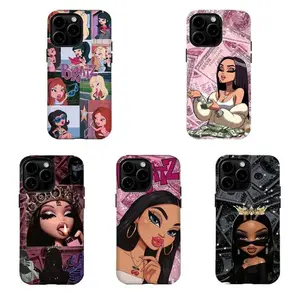 Y2K Aesthetic Bratz Doll Collage Phone Case,Tough phone case,for iPhone17 16 15 14 13 12 Pro Max Gifts For Fans Men Women, Phone Accessories