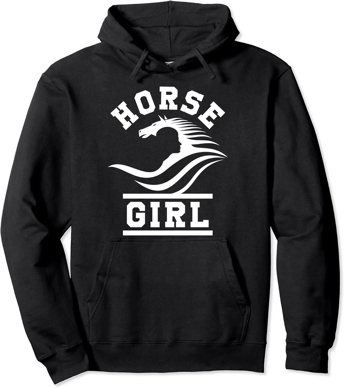 Horse Girl Dressage Equestrian Sports Riding Horses Pony Pullover Hoodie - Jenniferlau Shop 88B09D8QPJ4Z