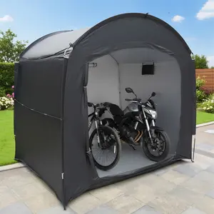 Bike Storage Shed Tent, Outdoor Portable Bicycle Storage Sheds Bike Covers Shelter for Motorcycle, Garden Tools, Toys, Lawn Mower, Ebike Cover