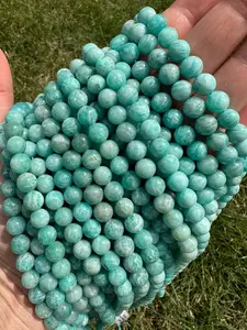 New Moon Beginnings Amazonite Bead Strand - Beaded Design with Turquoise Color