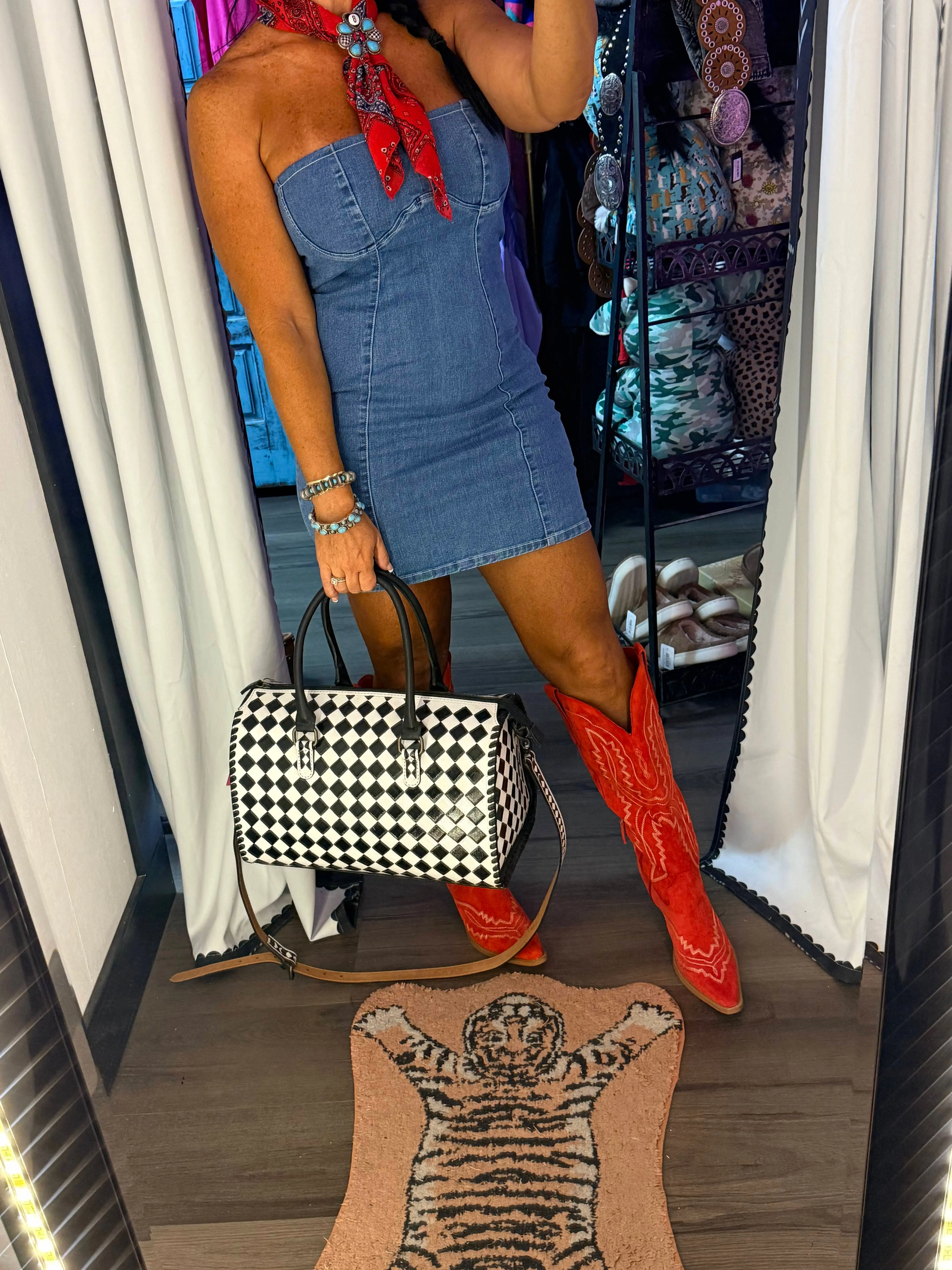 The Dolly Denim Dress