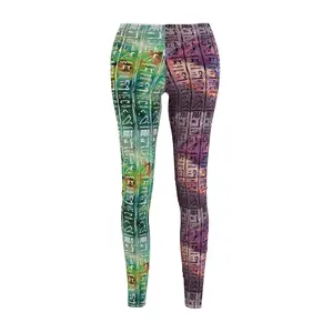 Women's Zalo 🦚 Two Tone Leggings (AOP)