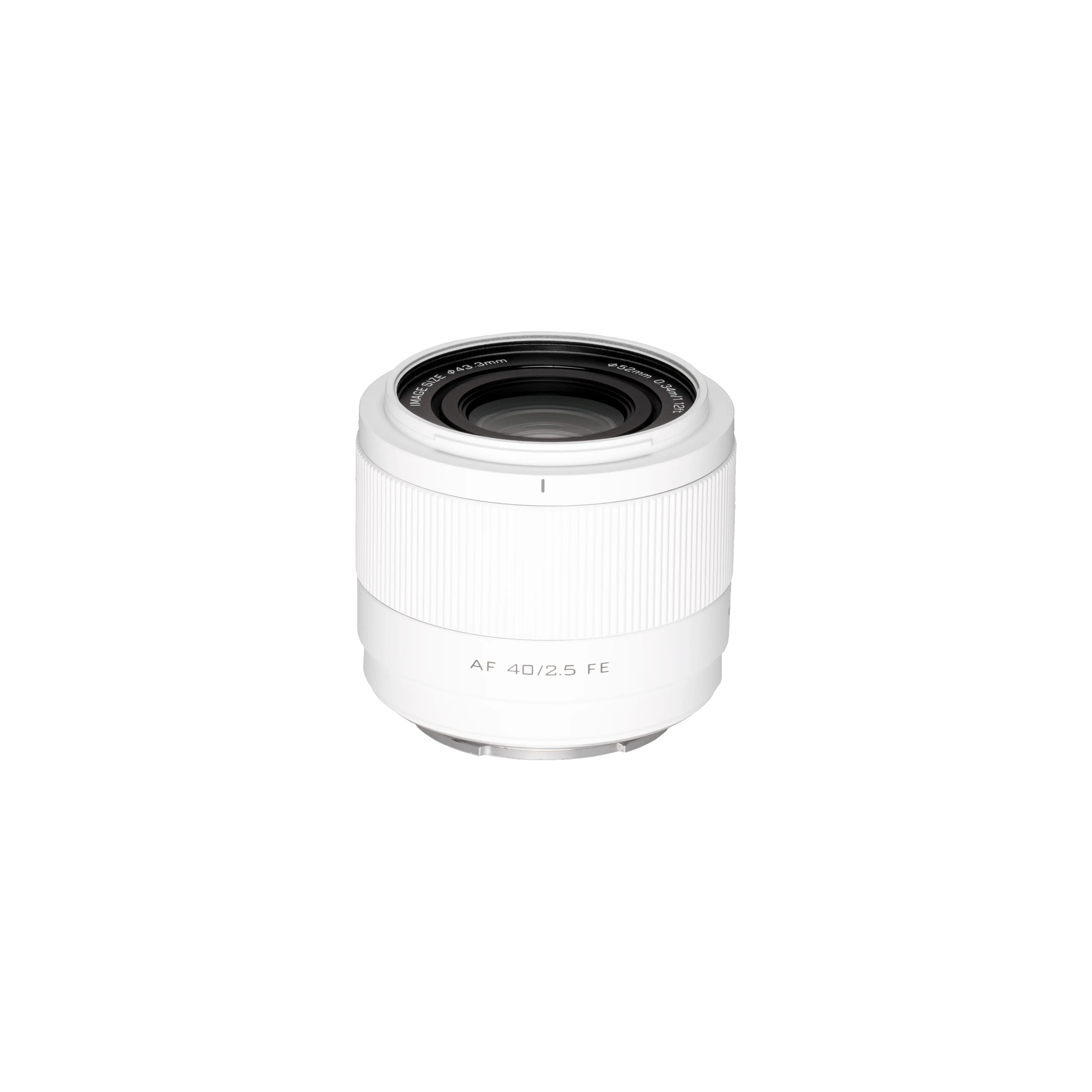 Viltrox AF 40mm F2.5 Air Full-Frame Prime Optical Lens for Sony E-Mount - Compact, Robust, Water-Resistant Bright Moon White Limited Edition with Eye Detection for Videography & Photography