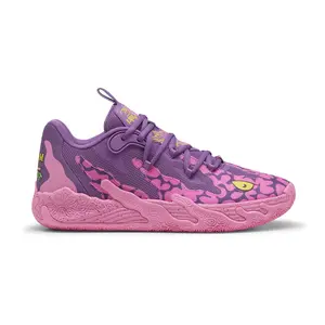 PUMA Mens Hoops X Tmnt Mb.03 Lo Krang Basketball Sneakers Shoes - Pink, Purple