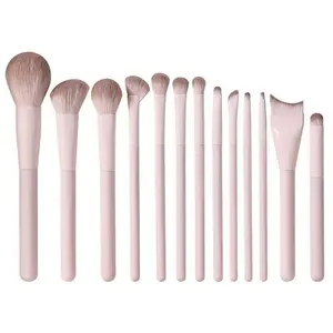Hot-selling New Beginner Makeup Brush Set for Eyeshadow Blush Contouring Blending & Nose Shadow - Comprehensive Collection for Beginners