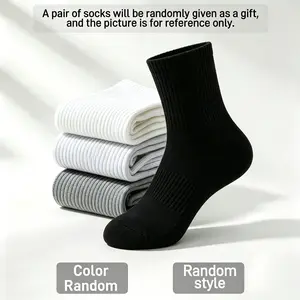A pair of socks will be sent as a gift at random. The images are for reference only.Unisex