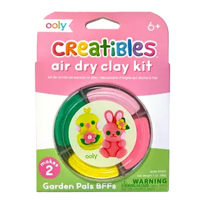 Creatibles Mini Air Dry Clay Kit - Garden Pals BFFs