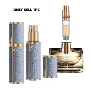 Multi-Size Perfume Decant Bottle, 5ML Short-Trip & 10ML/12ML Long-Trip, Leak-Proof Cologne Dispenser, Refillable Perfume Atomizer Spray, Makeup Container